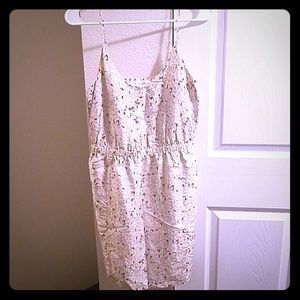 Eliot silk printed mini dress